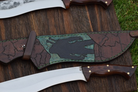 Ciężki nóż obozowy "KUKRI"