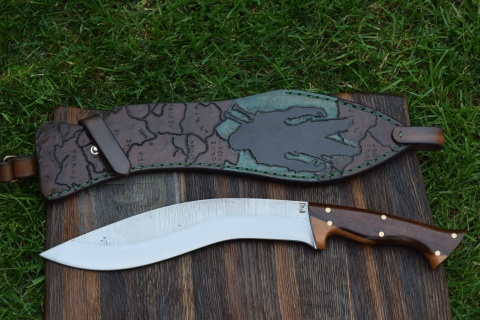 Ciężki nóż obozowy "KUKRI"