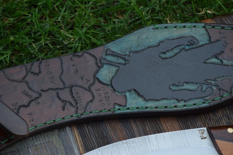 Ciężki nóż obozowy "KUKRI"