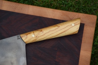 Tasak do cięcia i szatkowania. Stal D2