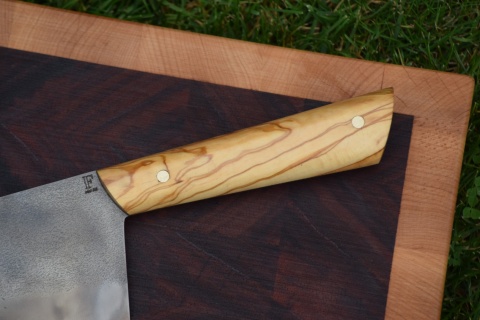 Tasak do cięcia i szatkowania. Stal D2