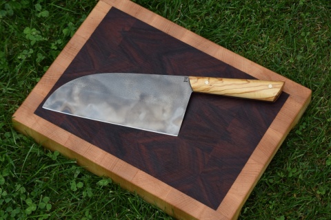 Tasak do cięcia i szatkowania. Stal D2