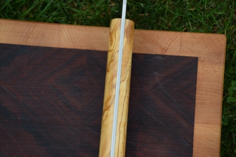 Tasak do cięcia i szatkowania. Stal D2