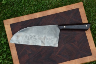 Tasak do cięcia i szatkowania. Stal D2