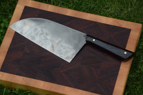 Tasak do cięcia i szatkowania. Stal D2