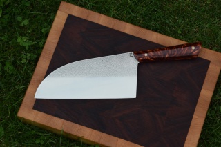 Tasak do cięcia i szatkowania. Stal D2