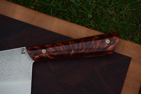 Tasak do cięcia i szatkowania. Stal D2