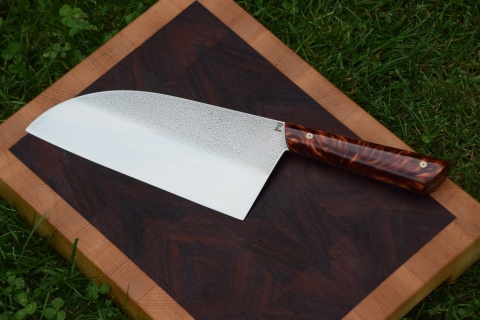 Tasak do cięcia i szatkowania. Stal D2