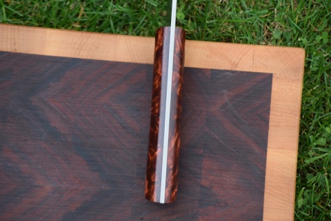 Tasak do cięcia i szatkowania. Stal D2