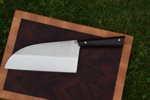 Tasak do cięcia i szatkowania. Stal D2