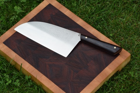 Tasak do cięcia i szatkowania. Stal D2