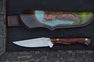 14 Nóż Myśliwski "HUNTER" DAMAX