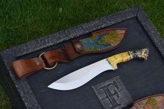 49 Ciężki nóż obozowy "KUKRI S""