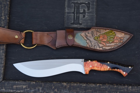 55 Ciężki nóż obozowy "KUKRI S""
