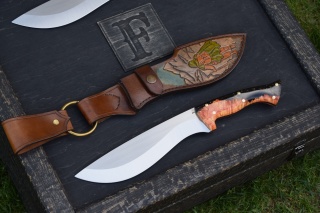 55 Ciężki nóż obozowy "KUKRI S""