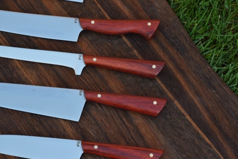 Zestaw XXL 6 noży kuchennych. Stal D2