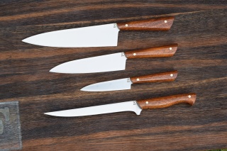 Zestaw XXL 6 noży kuchennych. Stal D2