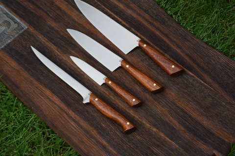 Zestaw XXL 6 noży kuchennych. Stal D2